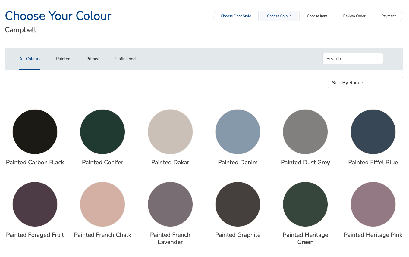 OS Doors made-to-measure ordering platform built by Two Clouds